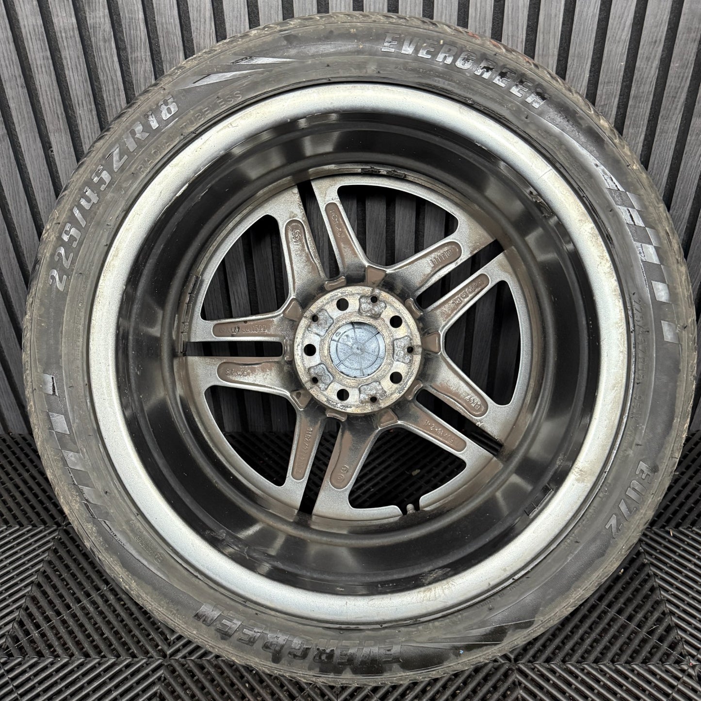 1X 18'' GENUINE AMG MERCEDES A CLASS CLA W177 SPORT ALLOY WHEEL TYRE A1774011500