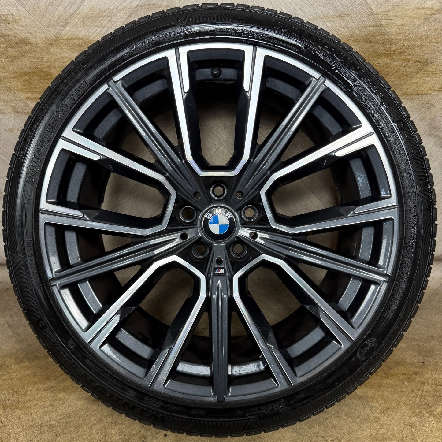 1X 20'' GENUINE BMW 7 SERIES 817M G11 G12 6 GT G32 8090096 ALLOY WHEEL FRONT