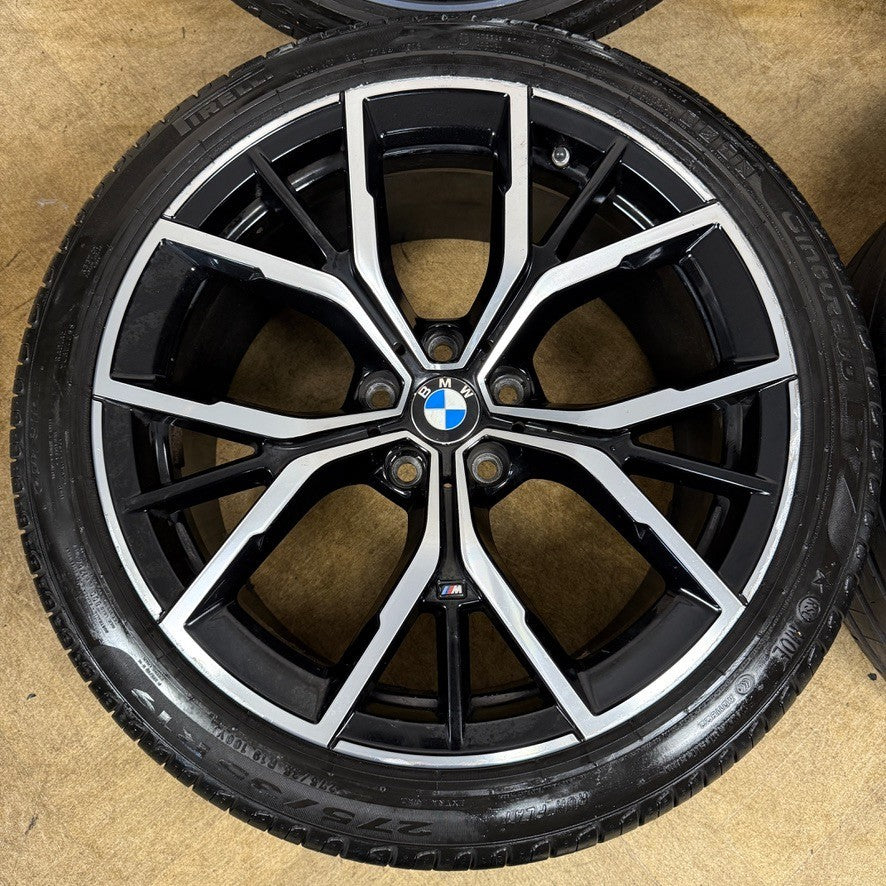 19'' GENUINE BMW 5 SERIES 845 M SPORT G30 G31 ALLOY WHEELS TYRES ALLOYS