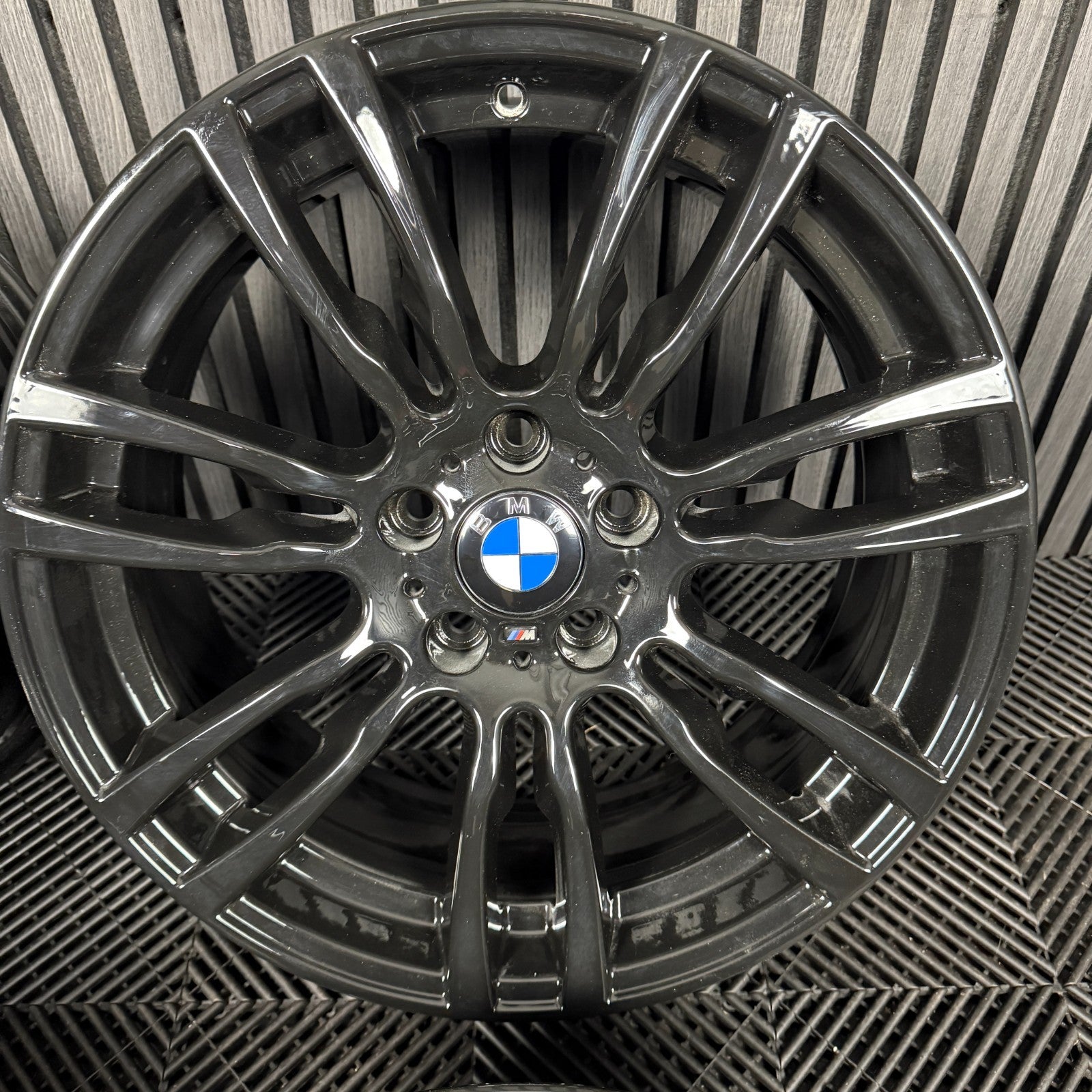 19" GENUINE BMW 3 SERIES 403 BLACK M SPORT F30 F31 F32 E90 E92 ALLOY WHEELS