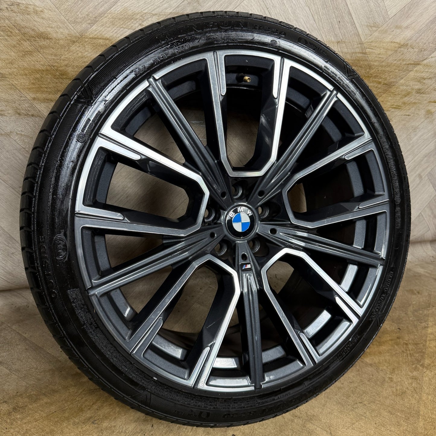 1X 20'' GENUINE BMW 7 SERIES 817M G11 G12 6 GT G32 8090096 ALLOY WHEEL FRONT