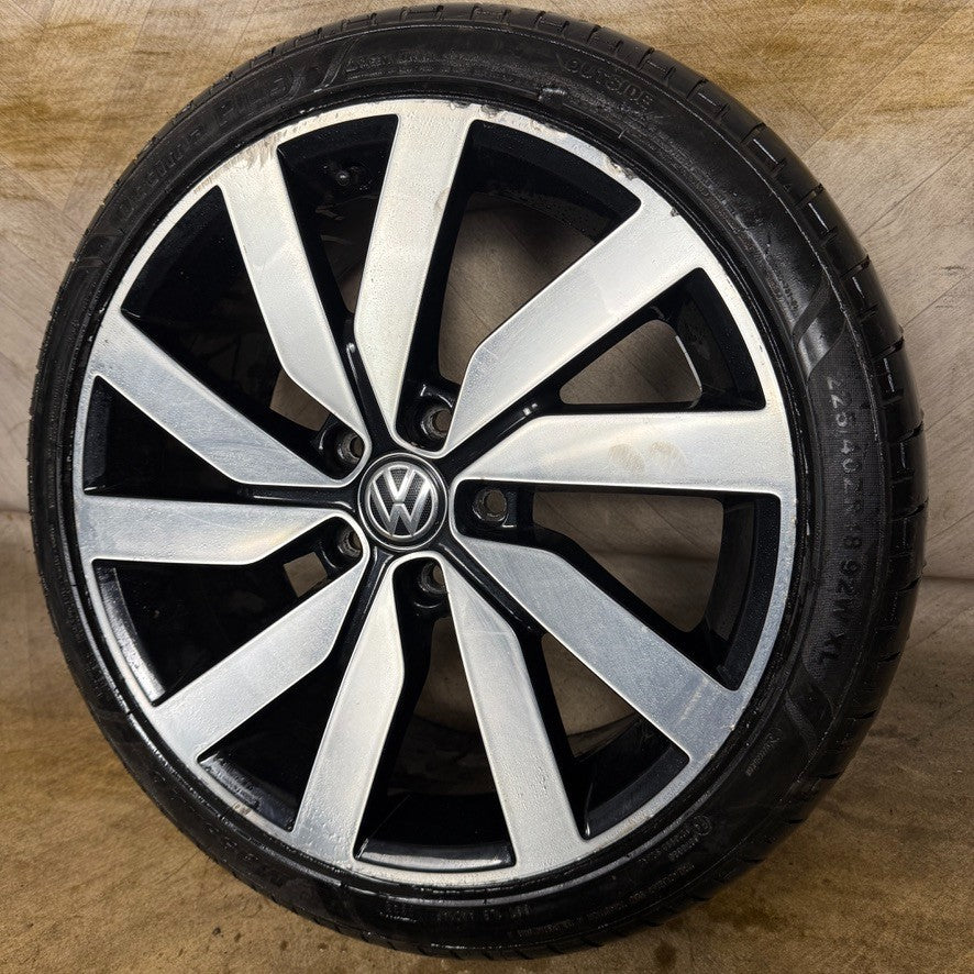 1X 18'' GENUINE VW GOLF GTE GTD GT MARSIELLE MK7 ALLOY WHEEL TYRE 5G0601025AL