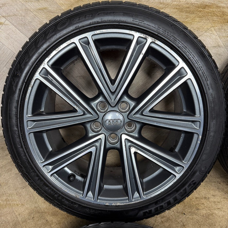 17'' GENUINE AUDI A1 S LINE NEW MODEL ALLOY WHEELS ALLOYS TYRES 82A601025E