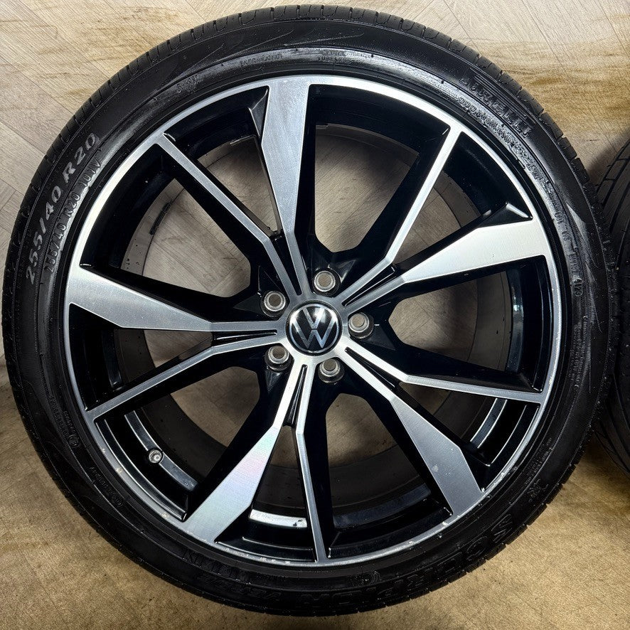 20'' GENUINE VW TIGUAN R LINE MISANO ALLOY WHEELS TYRES ALLOYS 5NA601025AH