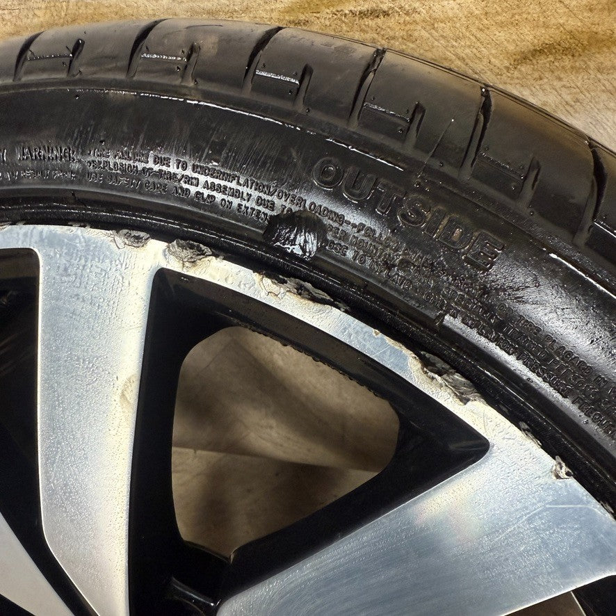 1X 18'' GENUINE VW GOLF GTE GTD GT MARSIELLE MK7 ALLOY WHEEL TYRE 5G0601025AL