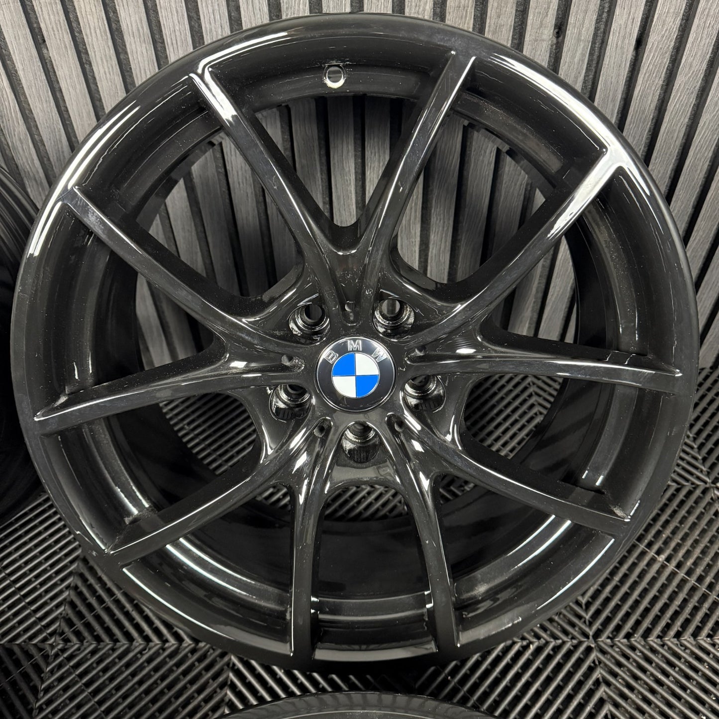 20" GENUINE BMW 5 SERIES 356 BLACK M SPORT F10 F11 F12 F13 F06 ALLOY WHEELS