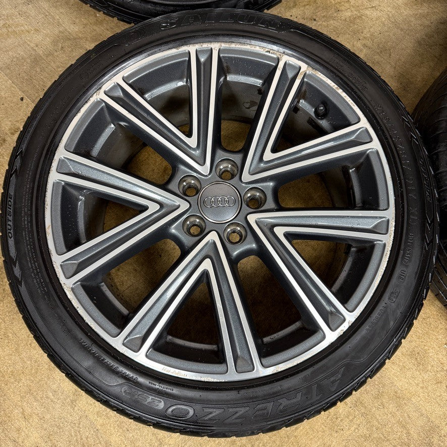 17'' GENUINE AUDI A1 S LINE NEW MODEL ALLOY WHEELS ALLOYS TYRES 82A601025E