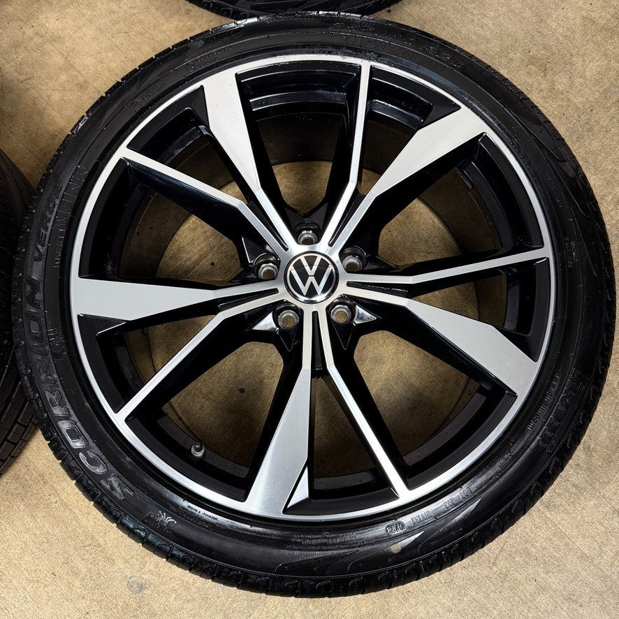 20'' GENUINE VW TIGUAN R LINE MISANO ALLOY WHEELS TYRES ALLOYS 5NA601025AH