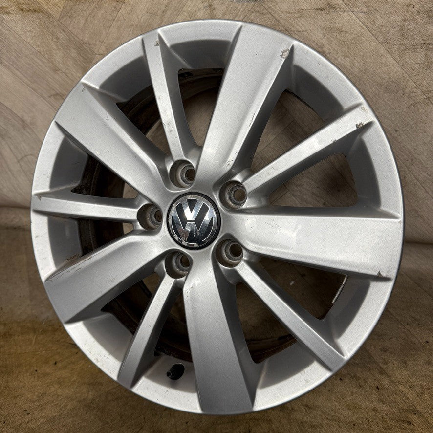 1X 16'' GENUINE VW GOLF MK6 CROFT PESCARO ALLOY WHEEL TYRE 5K0601025S