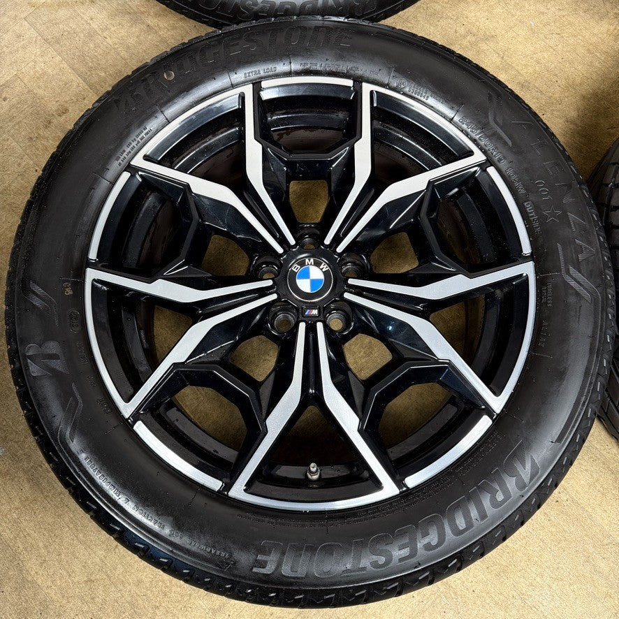 19'' GENUINE BMW X3 X4 G01 G02 887 M SPORT ALLOY WHEELS TYRES ALLOYS 7916263