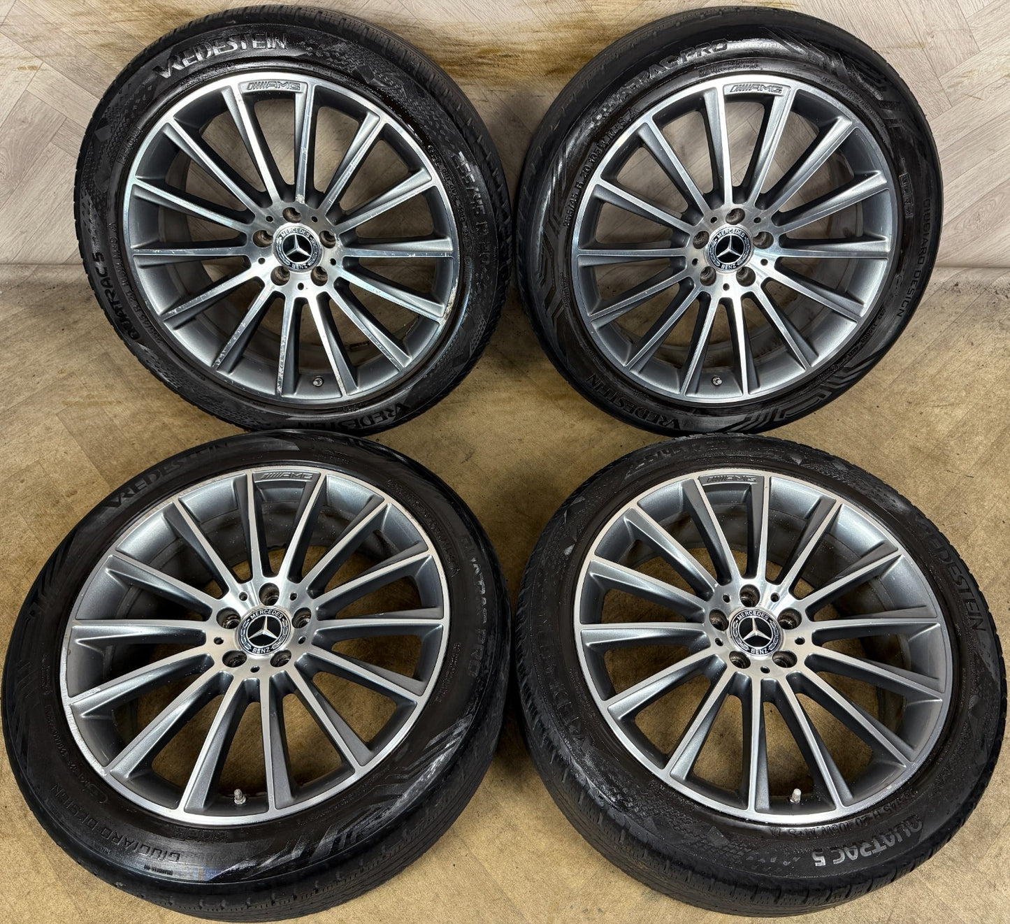 20'' GENUINE MERCEDES AMG GLC TWIST SPORT ALLOY WHEELS TYRES A2534011900