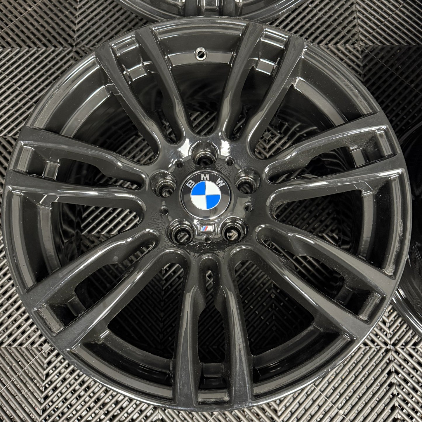 19" GENUINE BMW 3 SERIES 403 BLACK M SPORT F30 F31 F32 E90 E92 ALLOY WHEELS