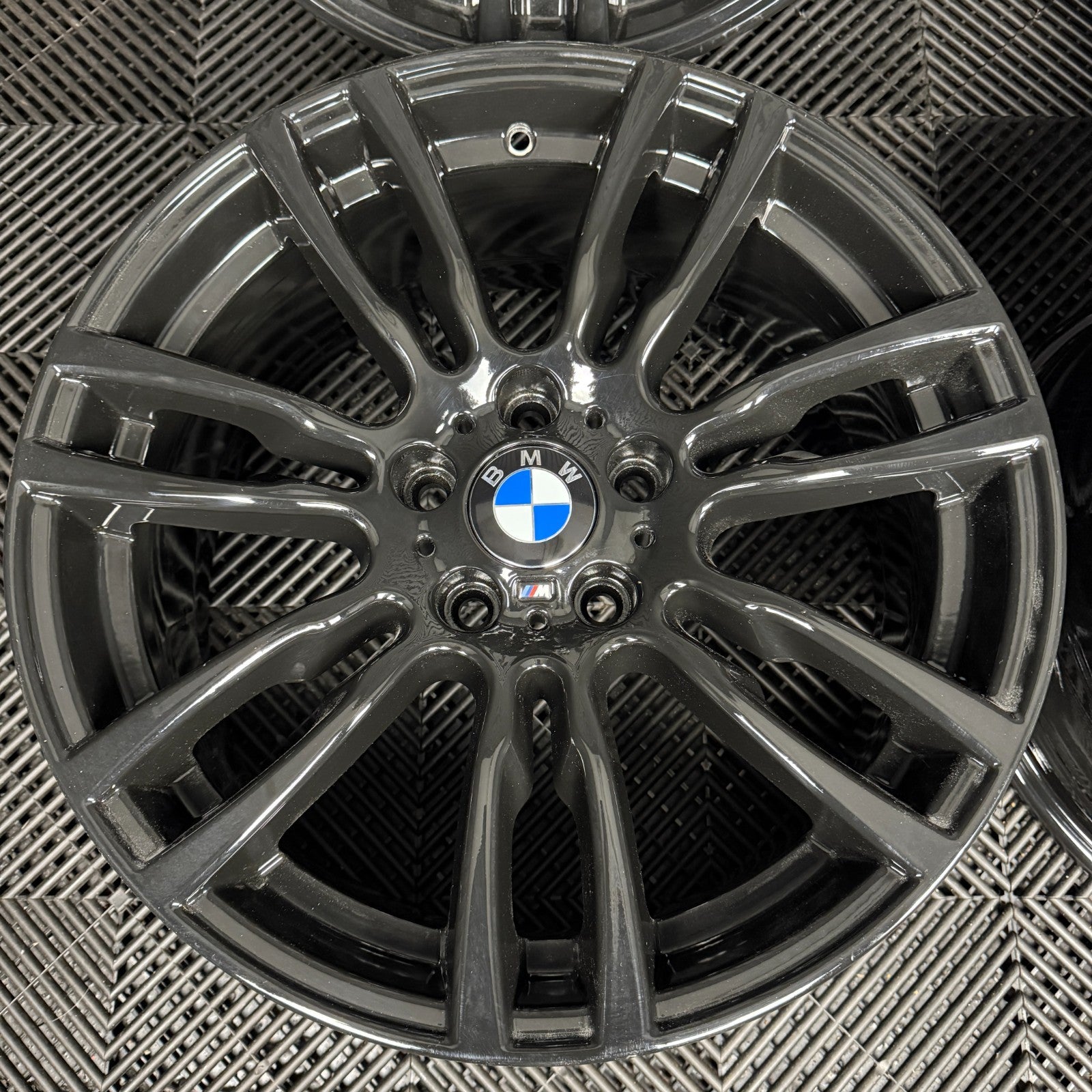 19" GENUINE BMW 3 SERIES 403 BLACK M SPORT F30 F31 F32 E90 E92 ALLOY WHEELS