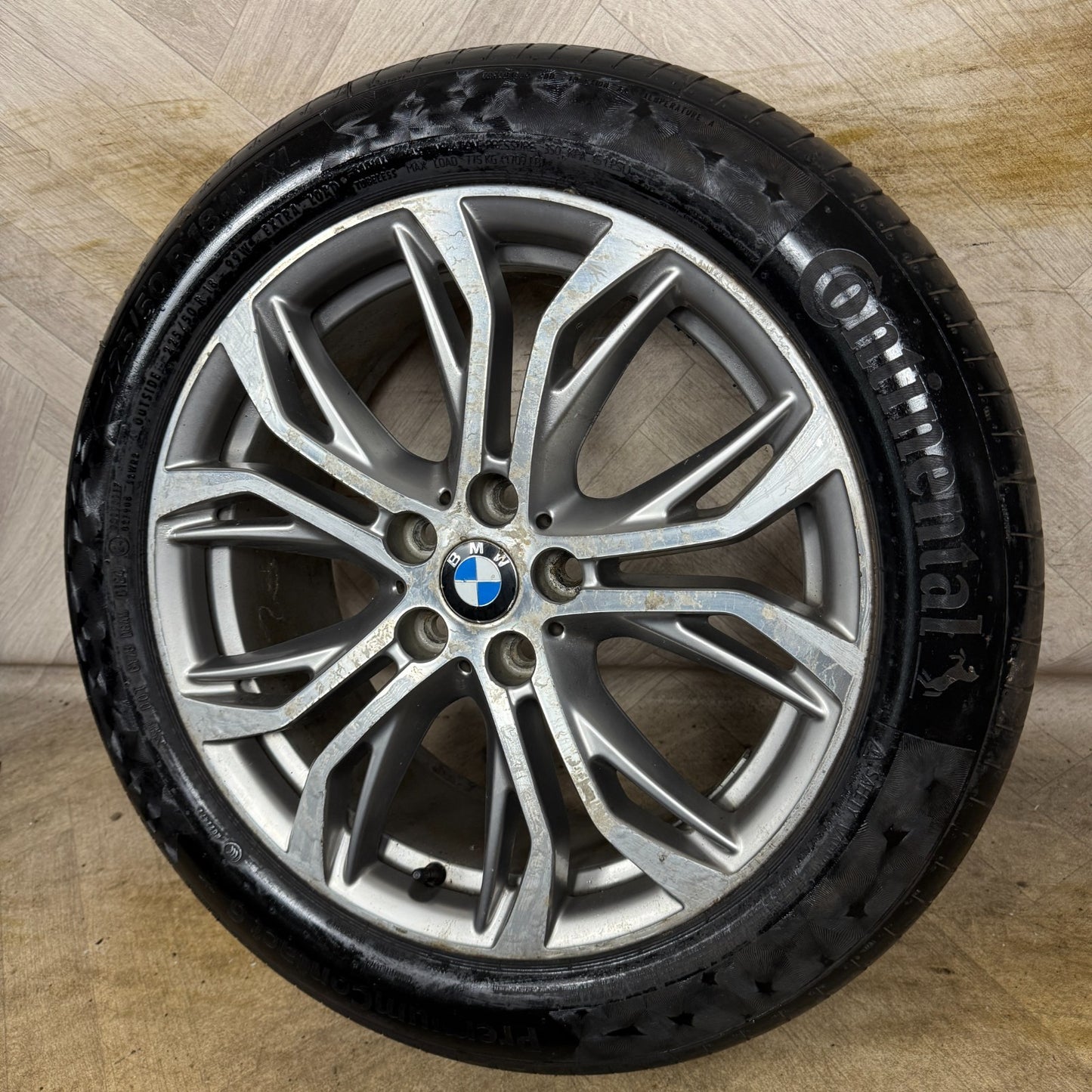 1X 18'' GENUINE BMW X1 566 F48 X1 F39 ALLOY WHEEL TYRE 6856067 7.5J ET51
