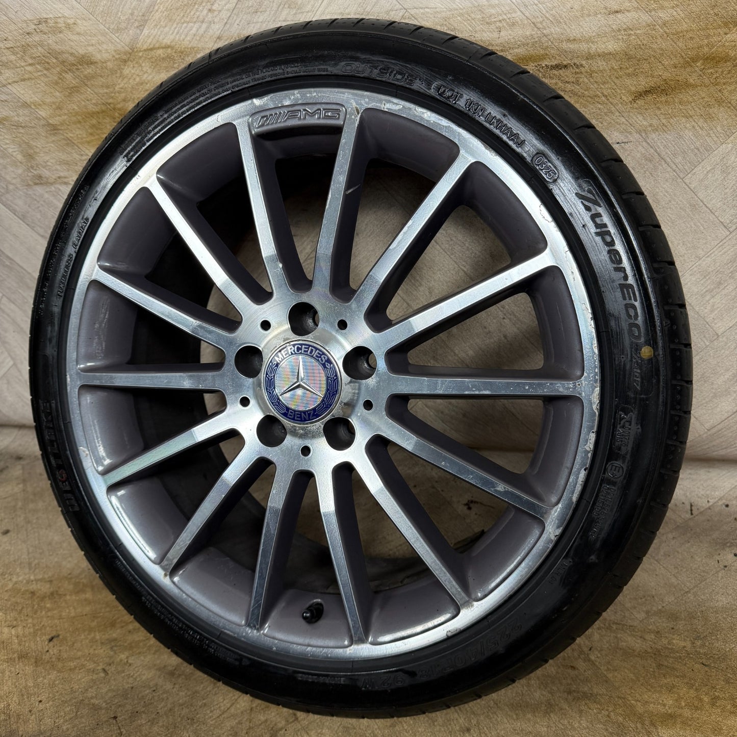 1X 18'' GENUINE AMG MERCEDES A B CLASS CLA MULTISPOKE ALLOY WHEEL A1764010200