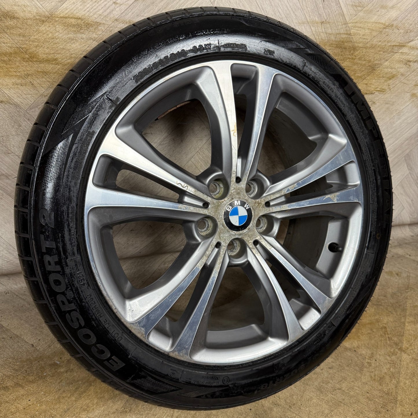 1X 18'' GENUINE BMW X1 568 F48 X1 F39 ALLOY WHEEL TYRE 6856069 7.5J ET51