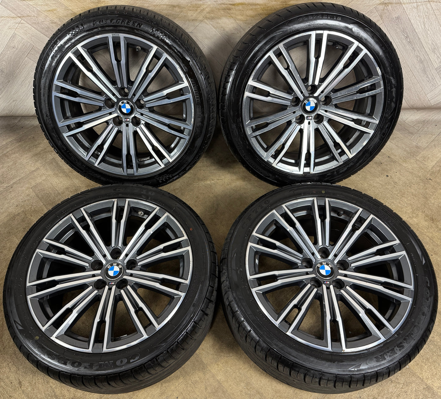 18'' GENUINE BMW 3 SERIES 4 790 M SPORT G20 G21 G22 G23 TYRES ALLOY WHEELS ALLOYS