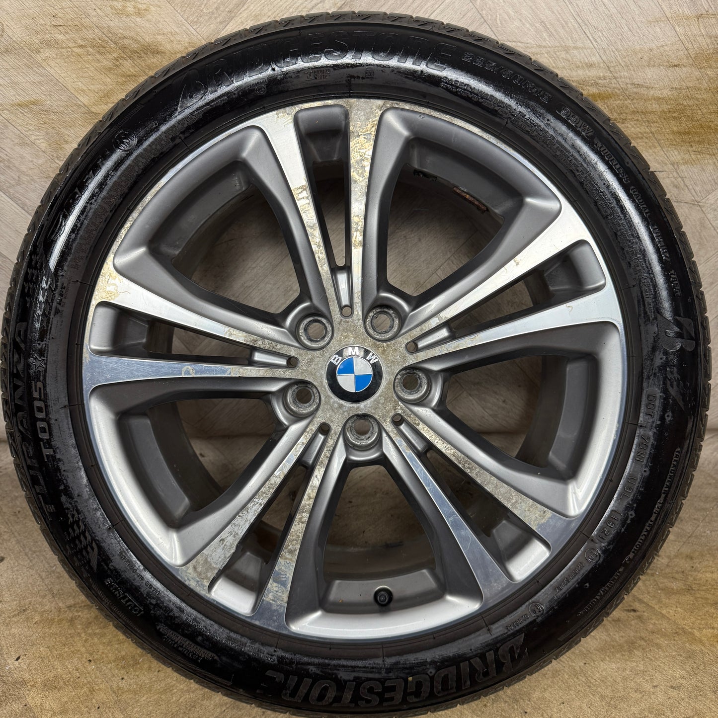 1X 18'' GENUINE BMW X1 568 F48 X1 F39 ALLOY WHEEL TYRE 6856069 7.5J ET51