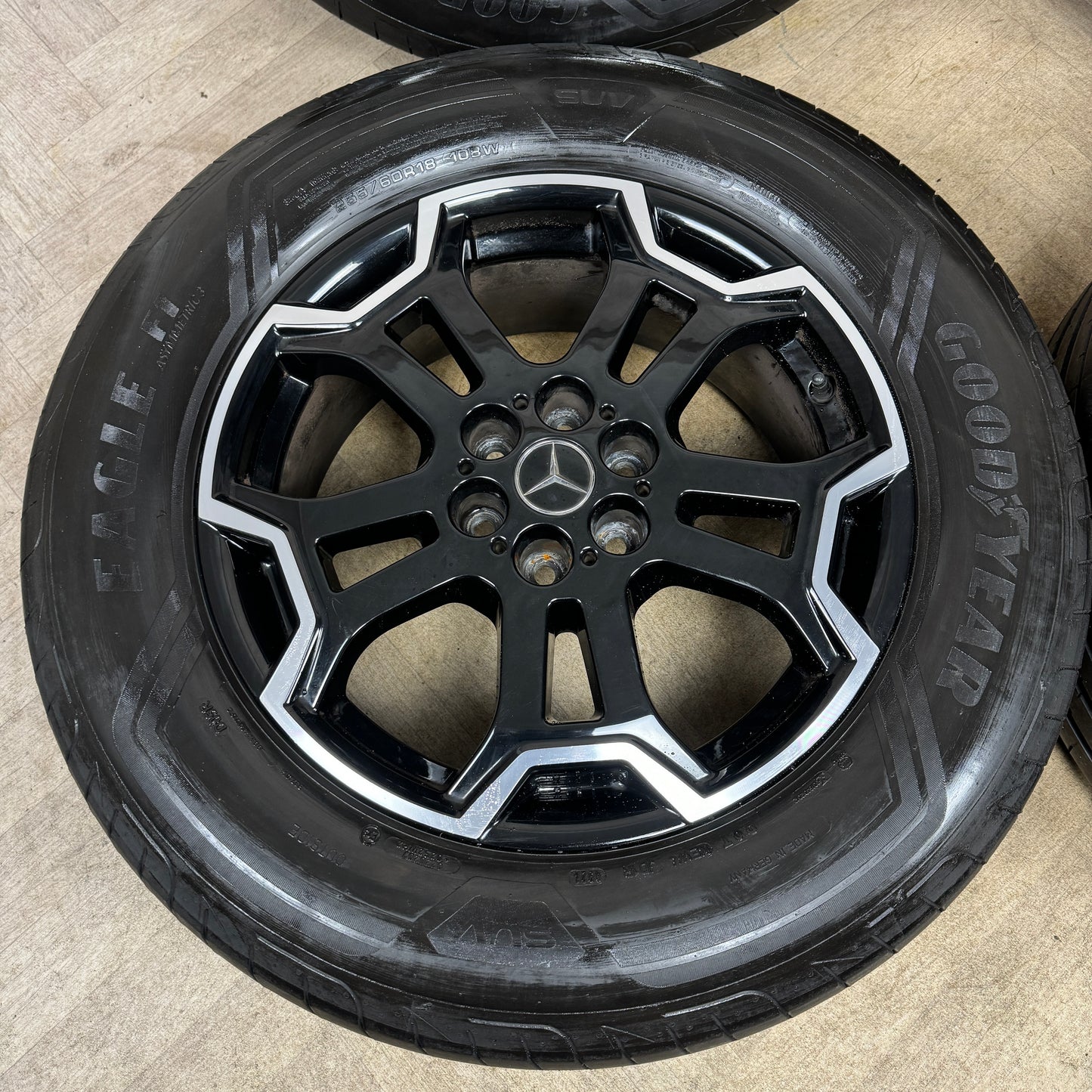 18'' GENUINE MERCEDES X CLASS ALLOY WHEELS ALLOYS TYRES NISSAN NAVARA PICKUP