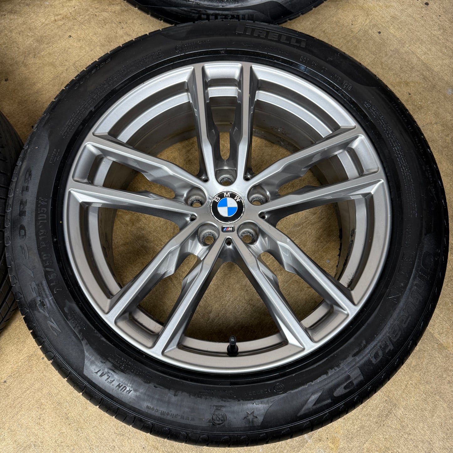 19'' GENUINE BMW X3 X4 G01 G02 698 M SPORT ALLOY WHEELS ALLOYS TYRES 8010267