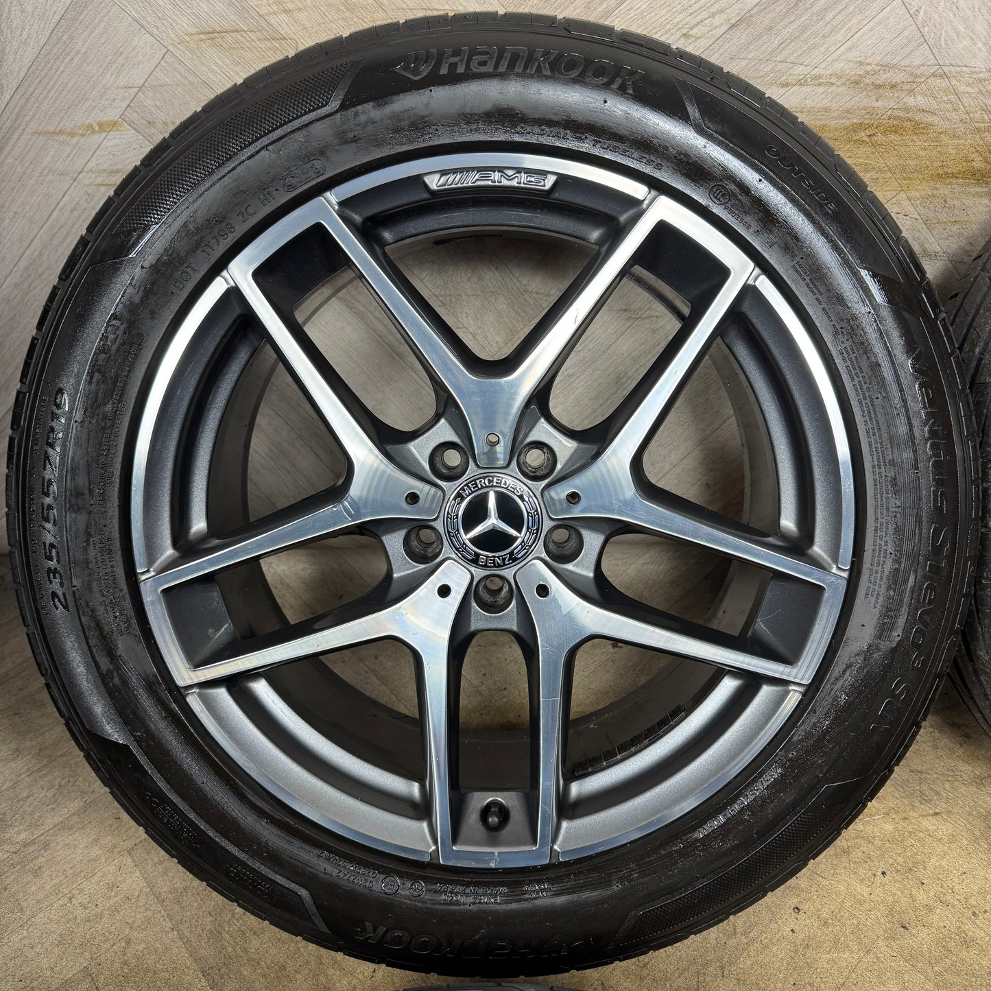 19'' GENUINE MERCEDES AMG GLC COUPE SPORT ALLOY WHEELS TYRES ALLOYS 5X112