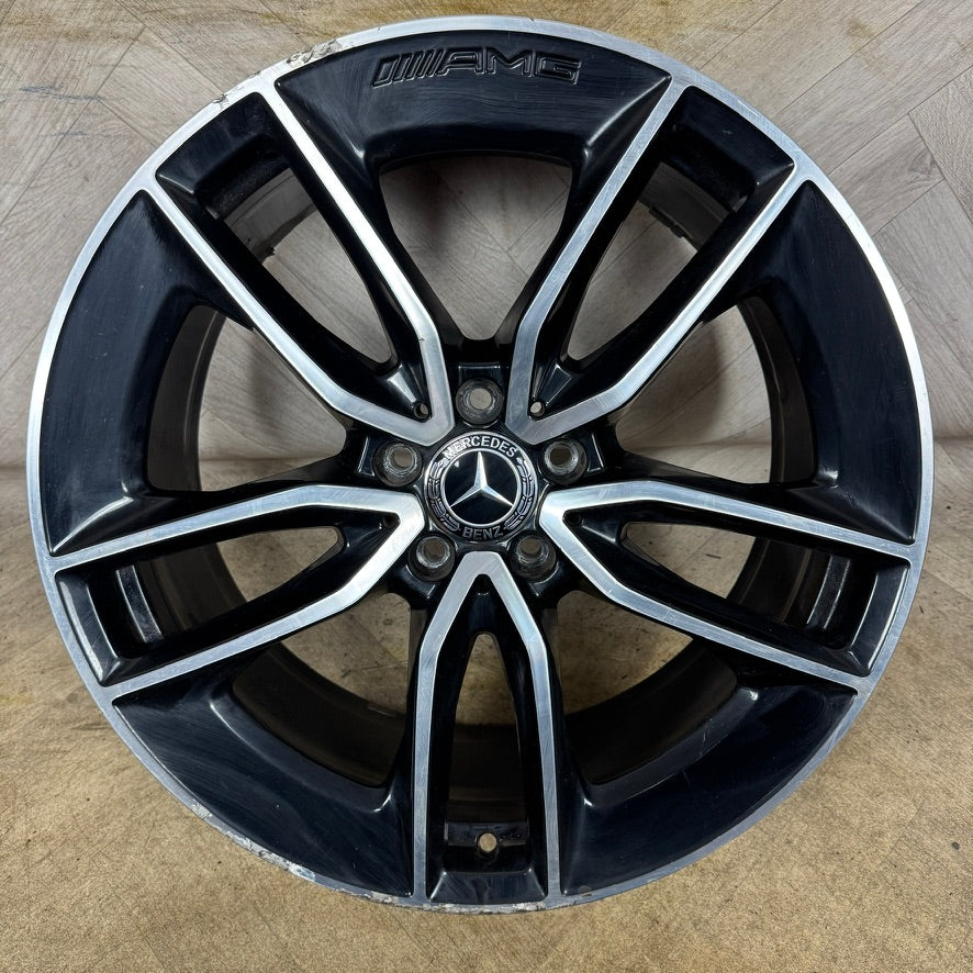 1X 20" GENUINE AMG MERCEDES E CLASS ALLOY WHEEL E53 E43 W213 REAR 5X112 FITMENT 9J ET49 PART: A2134015000