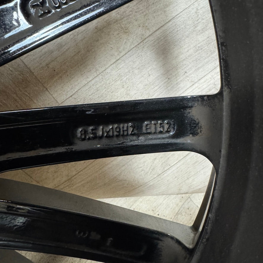 1X 19" GENUINE AMG MERCEDES C CLASS SPORT ALLOY WHEEL TYRE W205 REAR 5X112 FITMENT 8.5J ET52 PART: A2054011400