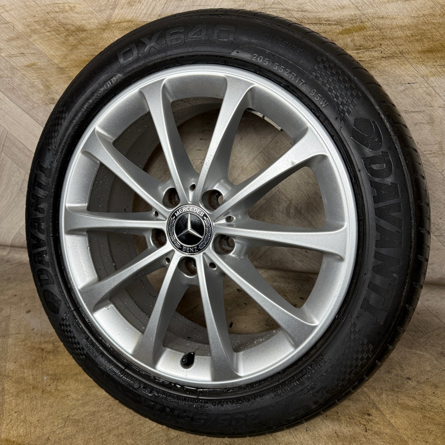 1X 17'' GENUINE MERCEDES A CLASS CLA B W177 ALLOY WHEEL TYRE A1774010300