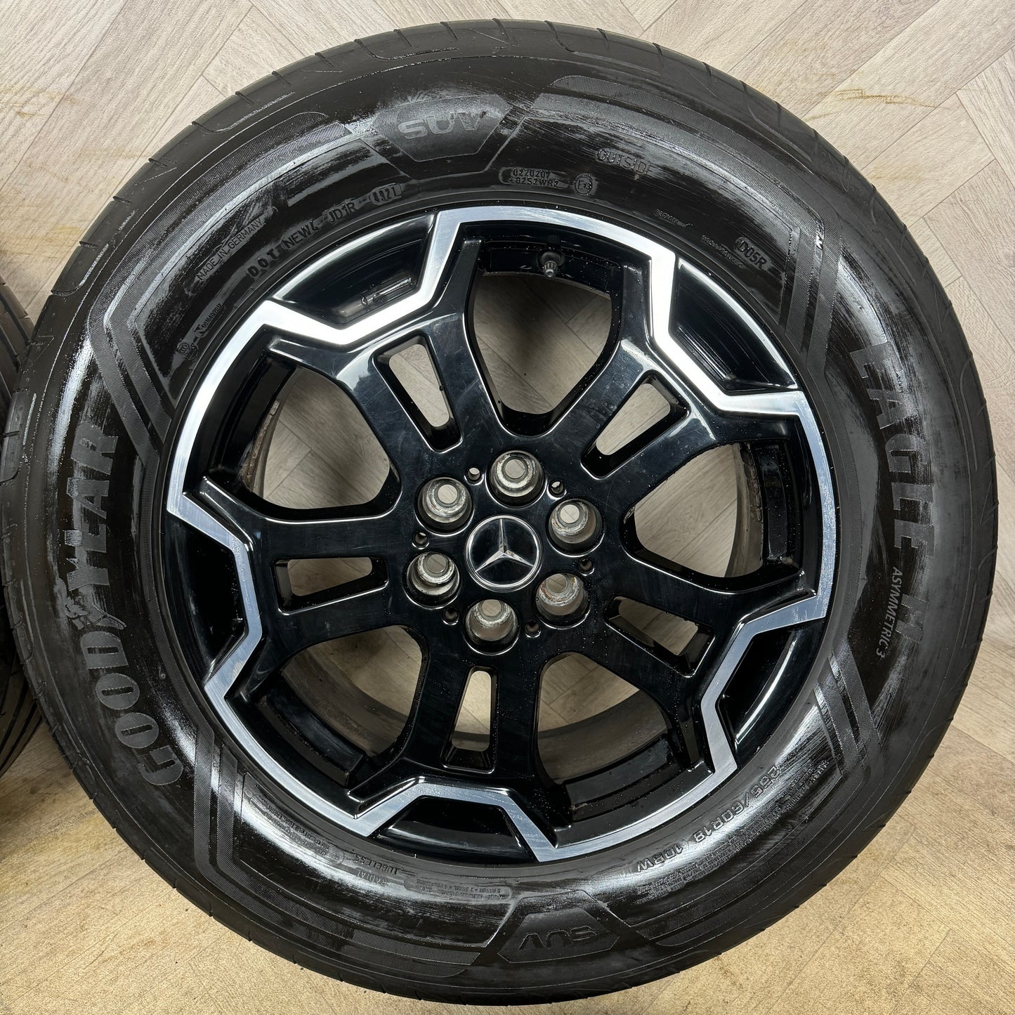 18'' GENUINE MERCEDES X CLASS ALLOY WHEELS ALLOYS TYRES NISSAN NAVARA PICKUP