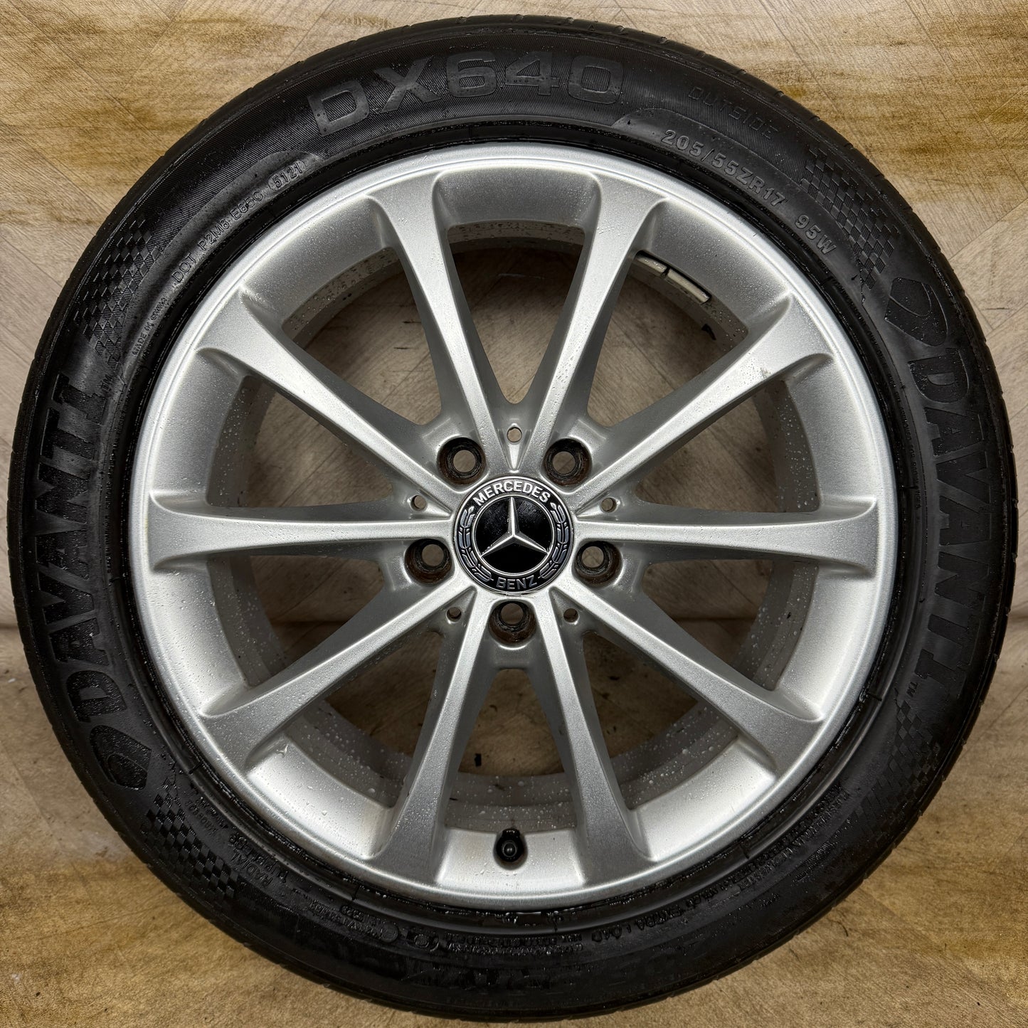 1X 17'' GENUINE MERCEDES A CLASS CLA B W177 ALLOY WHEEL TYRE A1774010300