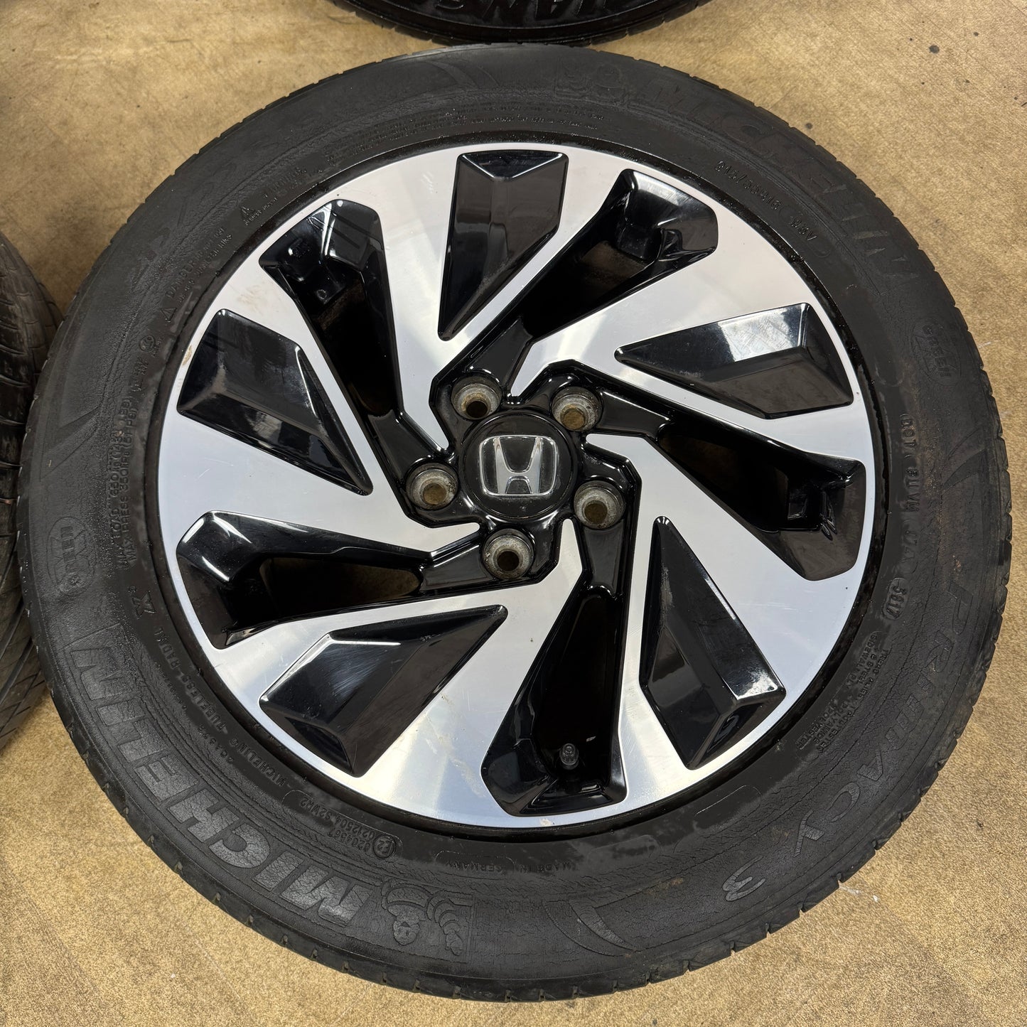 16'' HONDA CIVIC MK10 DC ALLOY WHEELS TYRES ALLOYS 5X114.3 16070A