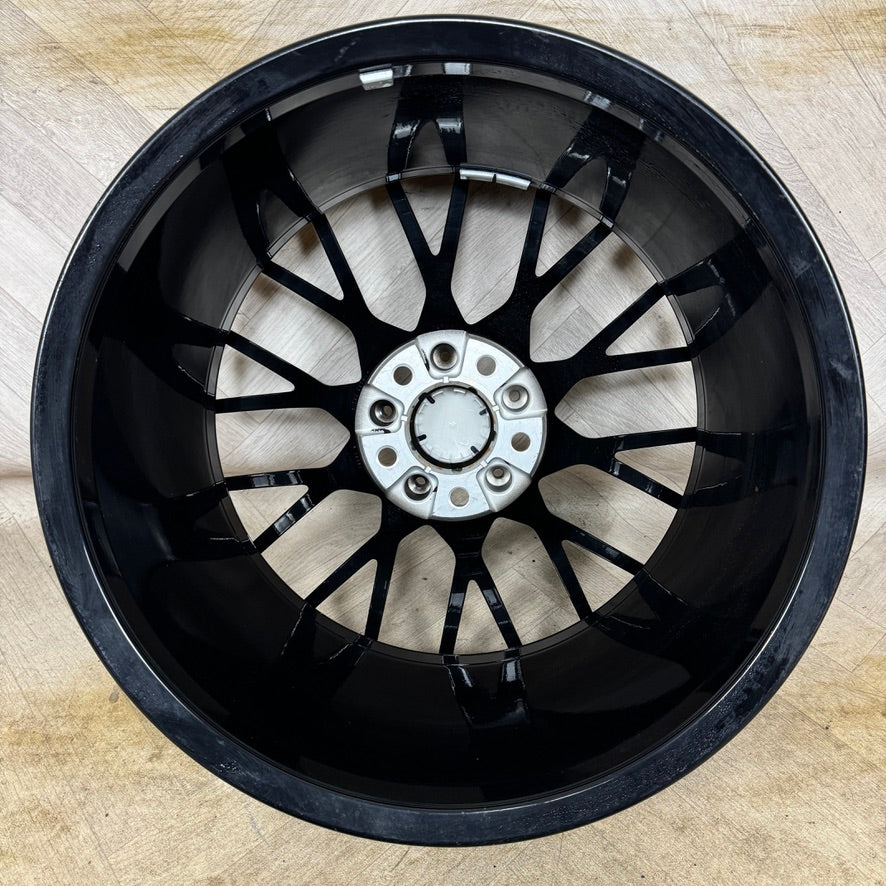 1X 19'' GENUINE BMW M2 COMPETITION 788M F87 ALLOY WHEEL BLACK REAR 10J ET40 PART: 8093988