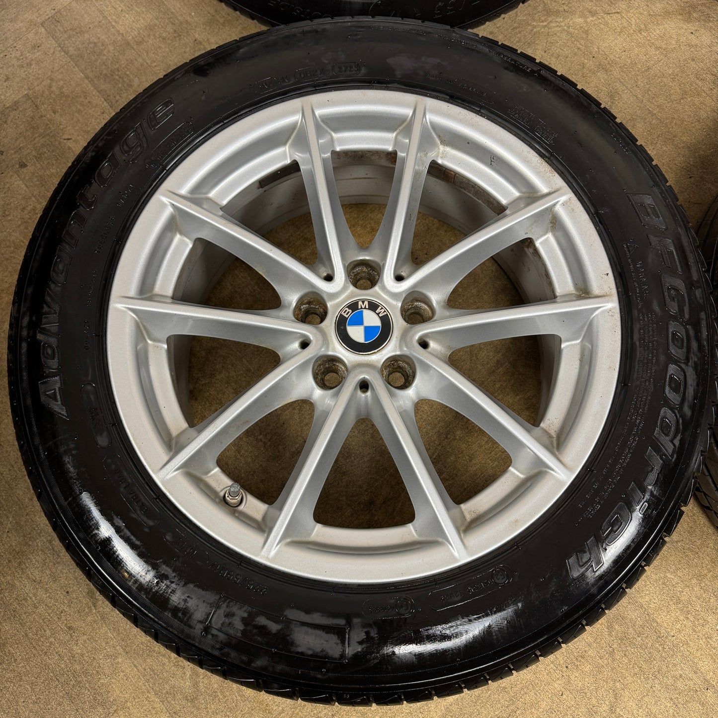 17'' GENUINE BMW 5 SERIES 4 618 SPORT G30 G31 ALLOY WHEELS TYRES ALLOYS 6868217