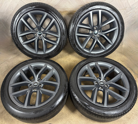 22'' GENUINE RANGE ROVER SPORT GREY L461 L460 NEW MODEL 5127 WHEELS TYRES ALLOYS N9X2-GB SDG+FM