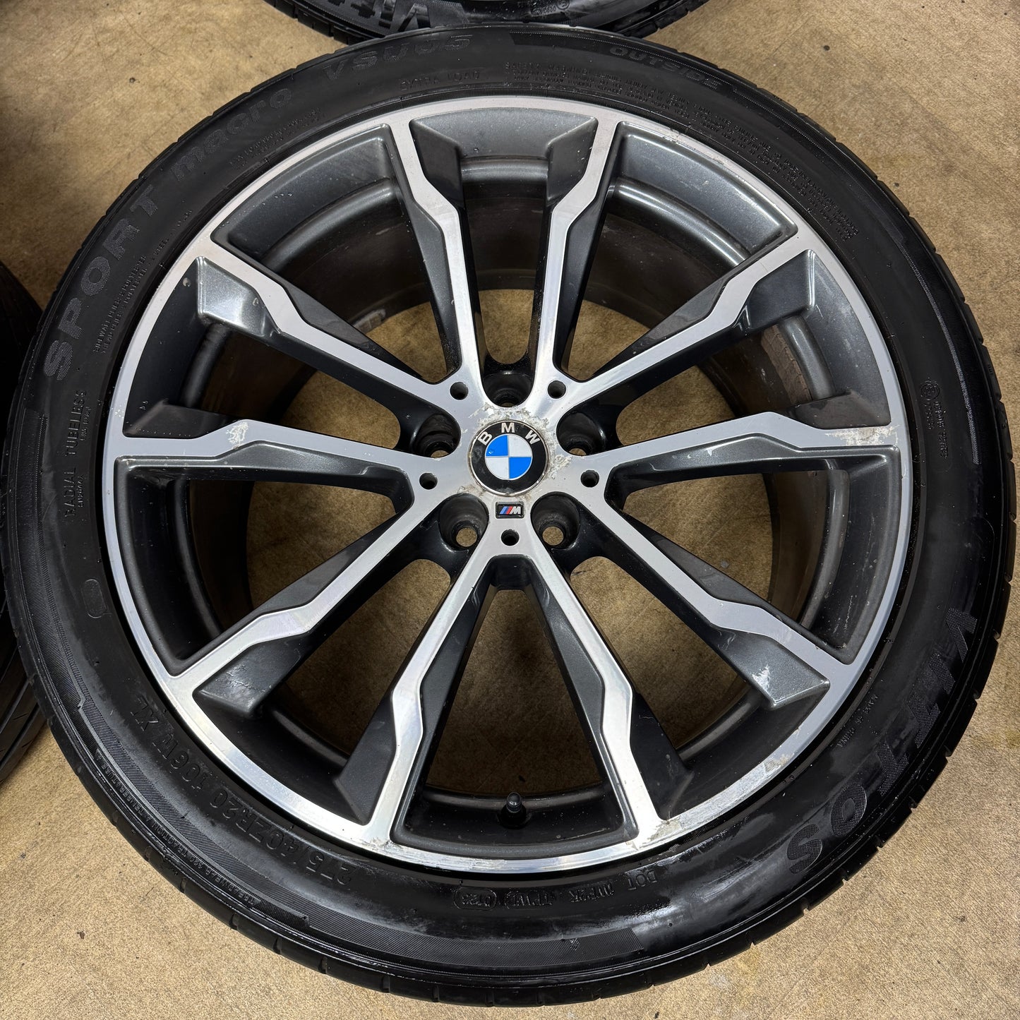 20'' GENUINE BMW X3 X4 G01 G02 699 M SPORT ALLOY WHEELS TYRES ALLOYS