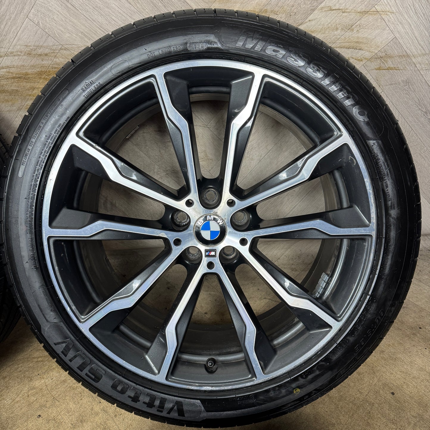 20'' GENUINE BMW X3 X4 G01 G02 699 M SPORT ALLOY WHEELS TYRES ALLOYS