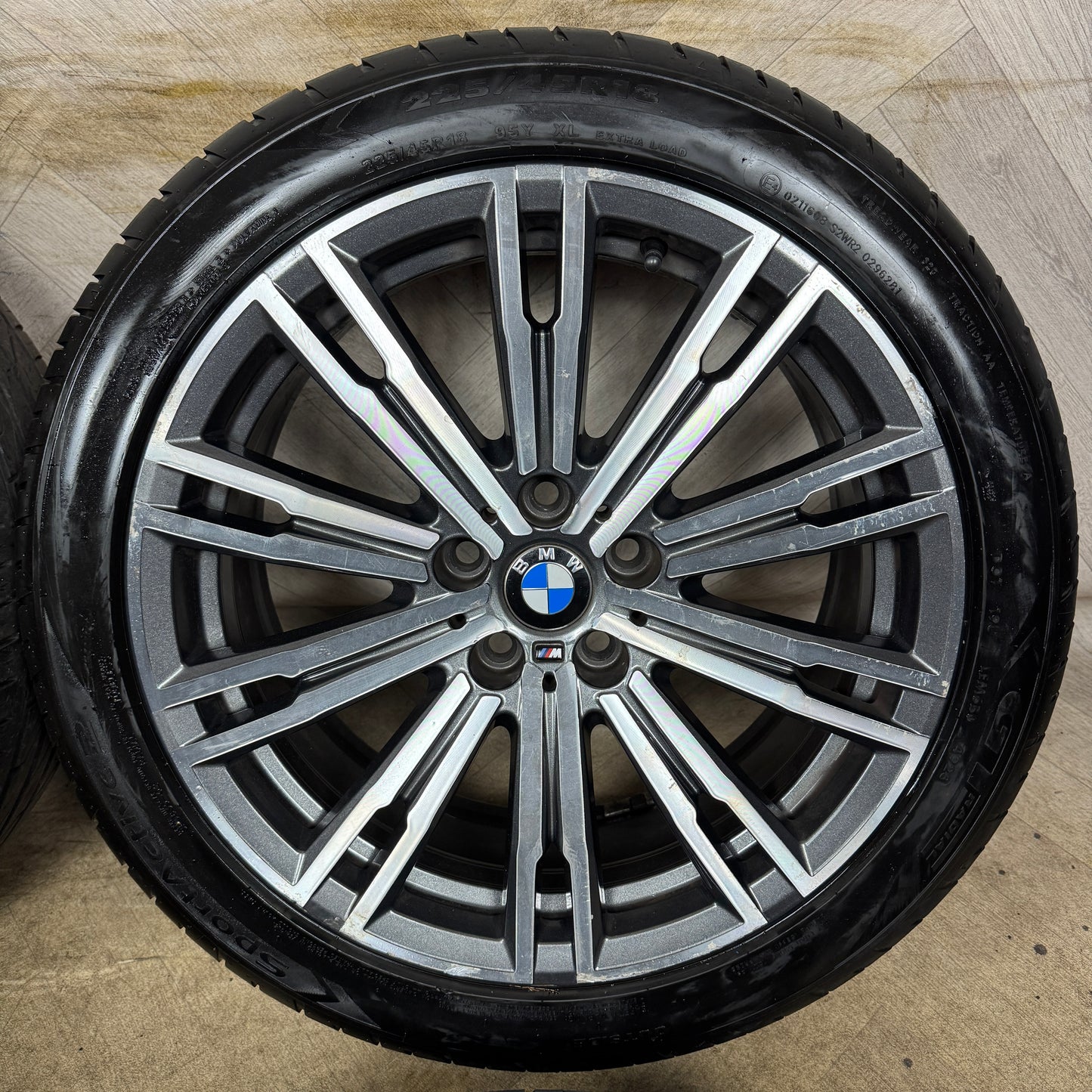 18'' GENUINE BMW 3 SERIES 4 790 M SPORT G20 G21 G22 G23 TYRES ALLOY WHEELS ALLOYS
