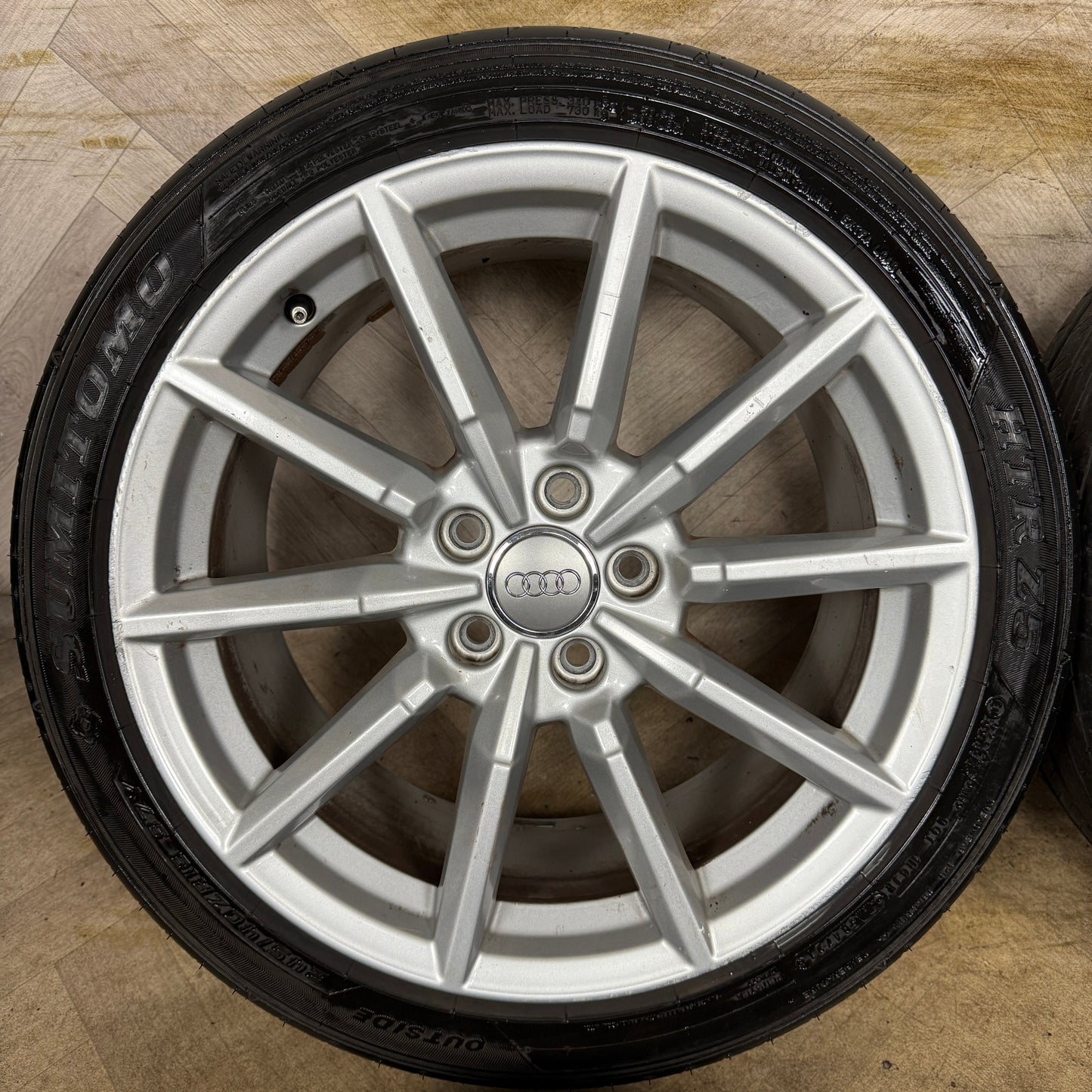 18'' GENUINE AUDI TT MK3 MK2 MULTISPOKE SPOKE TYRES ALLOY WHEELS ALLOYS 5X112 8S0601025C
