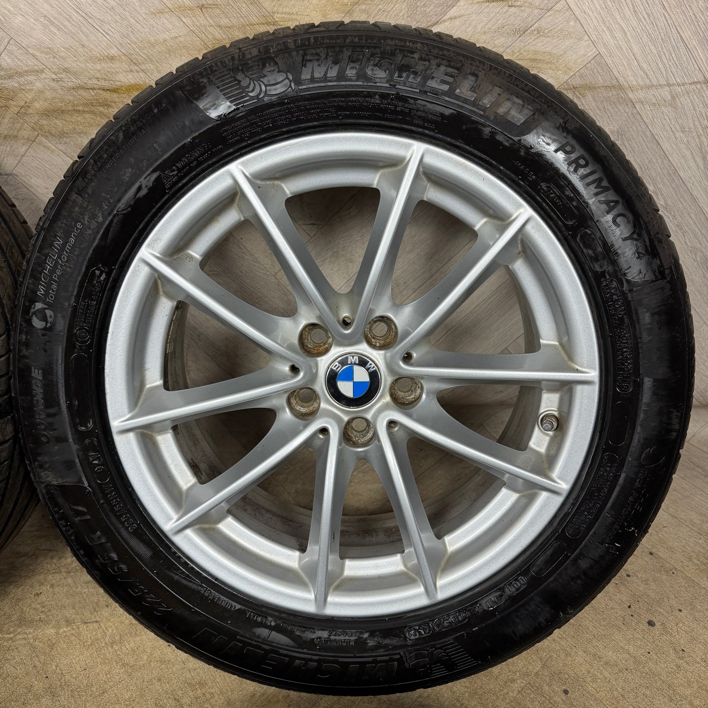 17'' GENUINE BMW 5 SERIES 4 618 SPORT G30 G31 ALLOY WHEELS TYRES ALLOYS 6868217