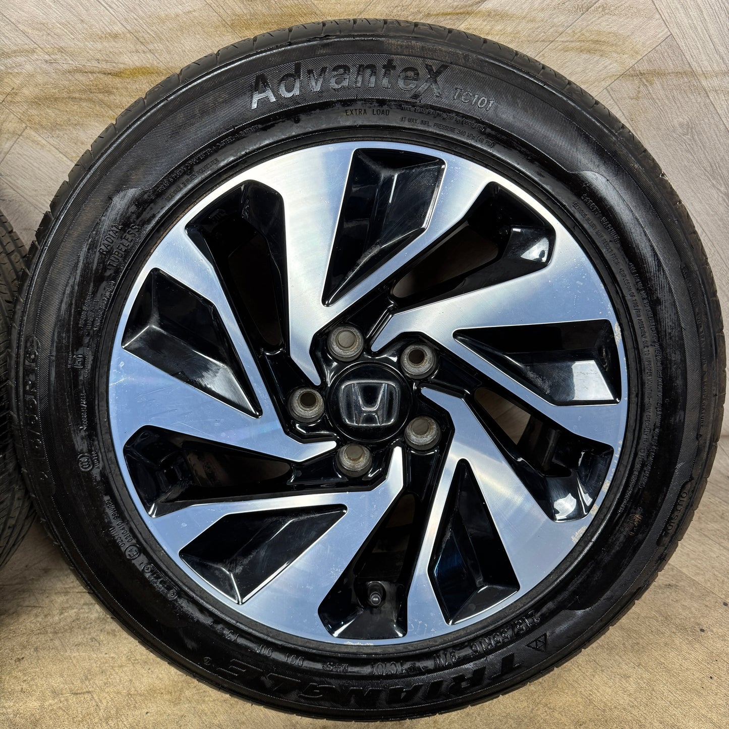 16'' HONDA CIVIC MK10 DC ALLOY WHEELS TYRES ALLOYS 5X114.3 16070A