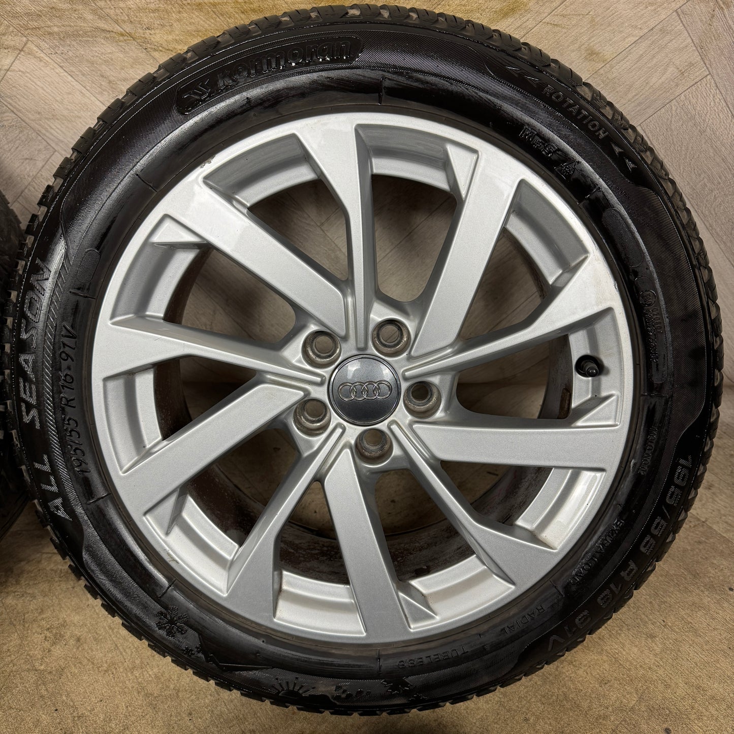 16'' GENUINE AUDI A1 NEW MODEL ALLOY WHEELS ALLOYS TYRES 82A601025B