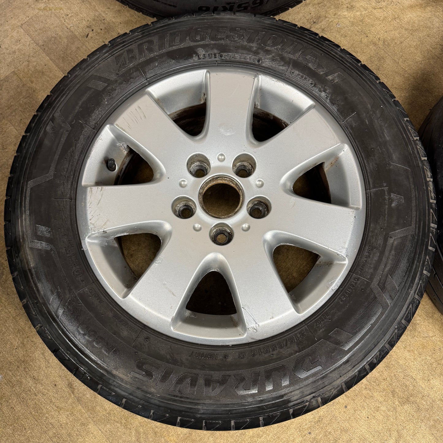 16'' GENUINE VW TRANSPORTER T5 CARAVELLE T6 T6.1 ALLOY WHEELS TYRES ALLOYS 7H0601025E