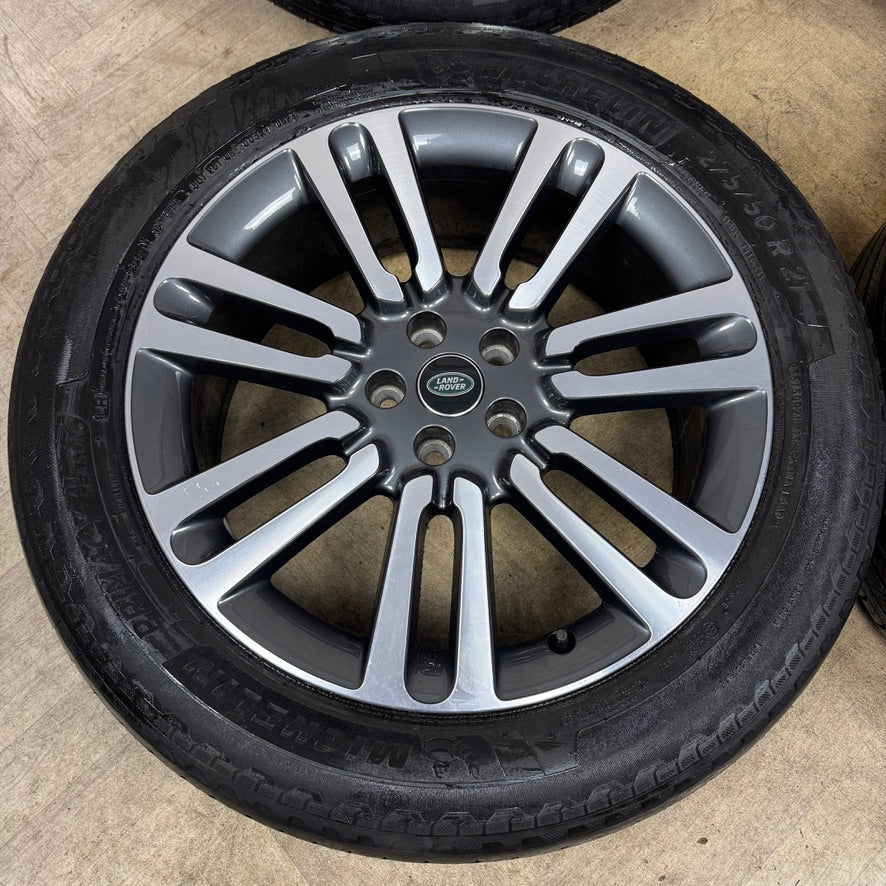 21'' GENUINE RANGE ROVER NEW VOGUE SPORT LAND DISCOVERY WHEELS TYRES ALLOYS L460 M8E2DB