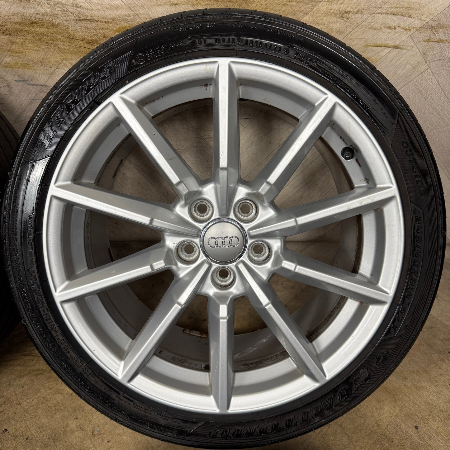 18'' GENUINE AUDI TT MK3 MK2 MULTISPOKE SPOKE TYRES ALLOY WHEELS ALLOYS 5X112 8S0601025C