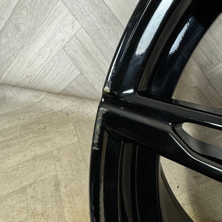 1X 19'' GENUINE BMW M2 COMPETITION 930M G87 ALLOY WHEEL BLACK FRONT 9.5J ET20 PART: 7882869