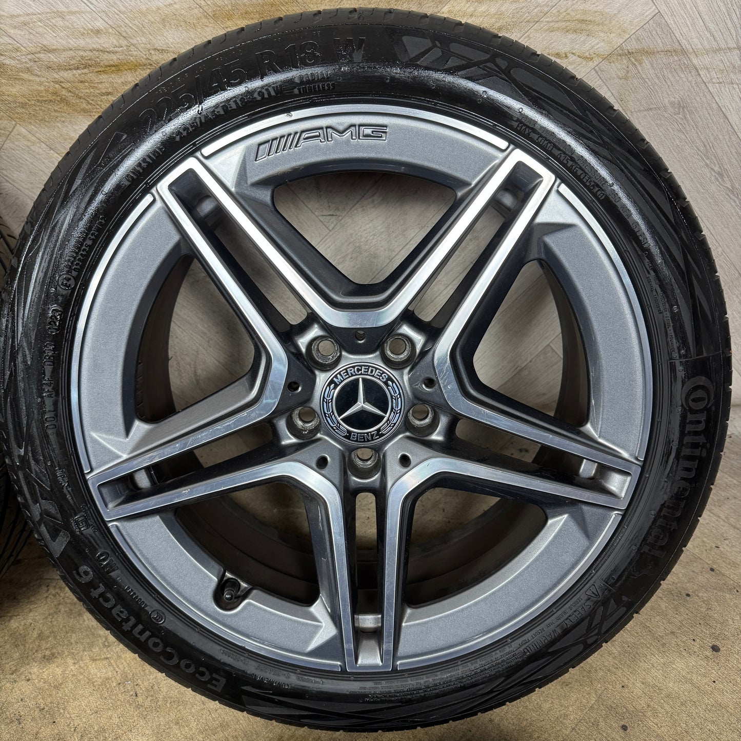 18'' GENUINE MERCEDES AMG A CLASS CLA B ALLOY WHEELS TYRES ALLOYS W177 A1774011500