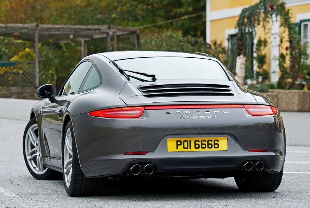 POI 6666 NUMBER PLATE REGISTRATION NUMBERPLATE REGISTRATION CHERISHED DATELESS NORTHERN IRISH NI