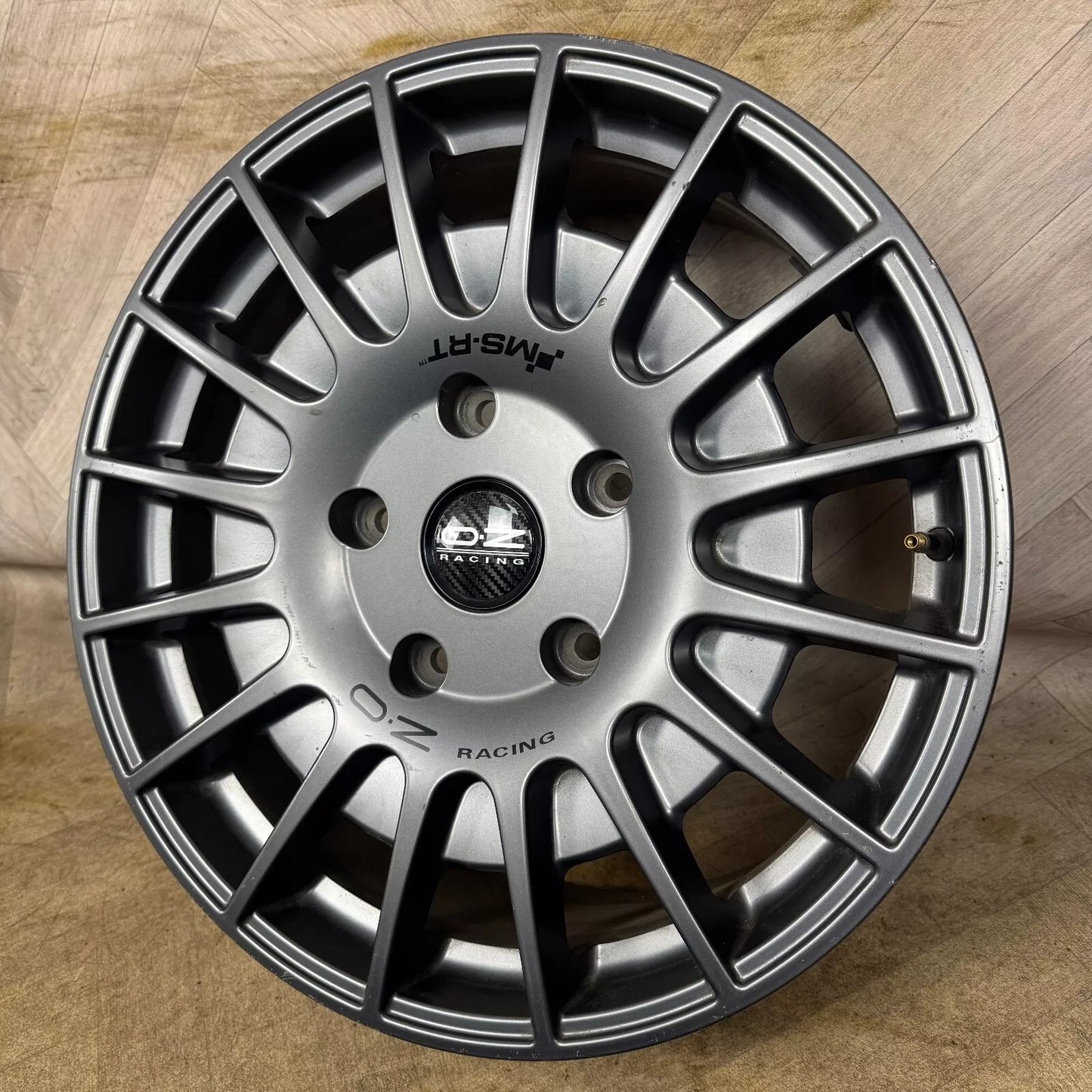 1X 20'' GENUINE OZ RACING FORD TRANSIT CUSTOM MS-RT GREY ALLOY WHEEL SINGLE SPARE 5X160 FITMENT 8J ET50 CENTRE BORE: 65.1