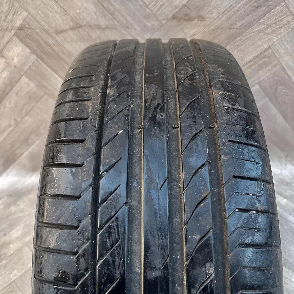1X 17'' GENUINE VW PASSAT CC SCIROCCO SPARE SINGLE ALLOY WHEELS TYRES ALLOY 5X112 FITMENT 8J ET41 PART: 3C8601025K