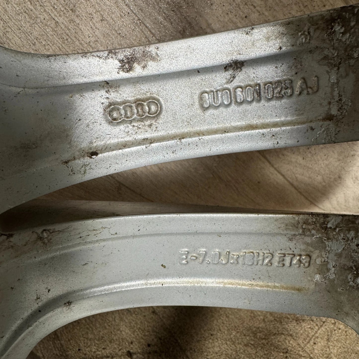1X 18'' GENUINE AUDI Q3 S LINE ALLOY WHEELS SINGLE SPARE 5X112 FITMENT 7.5J ET43 PART: 8U061025AJ